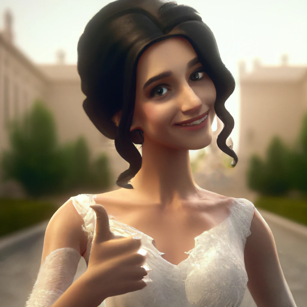 Illustration: at a wedding