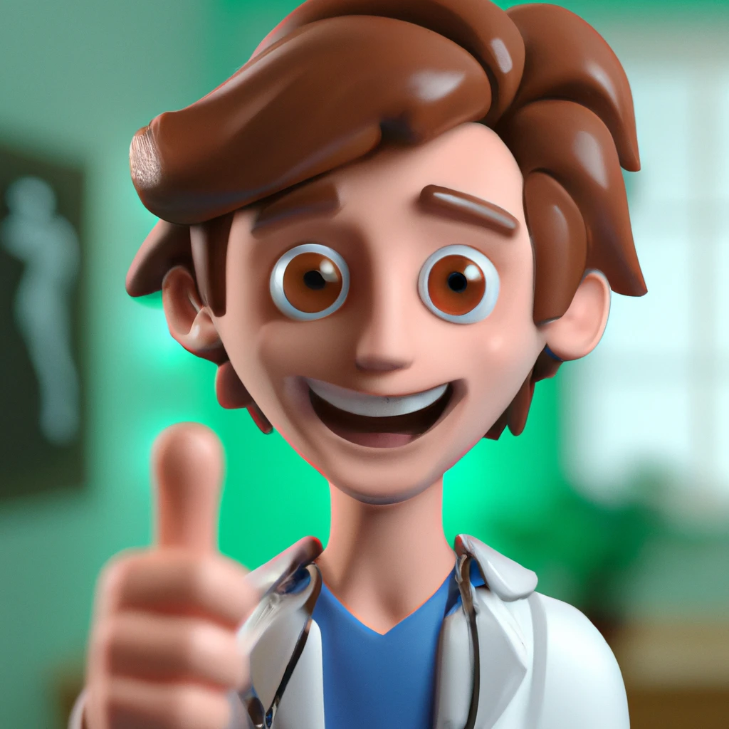 Illustration: at the doctor's office