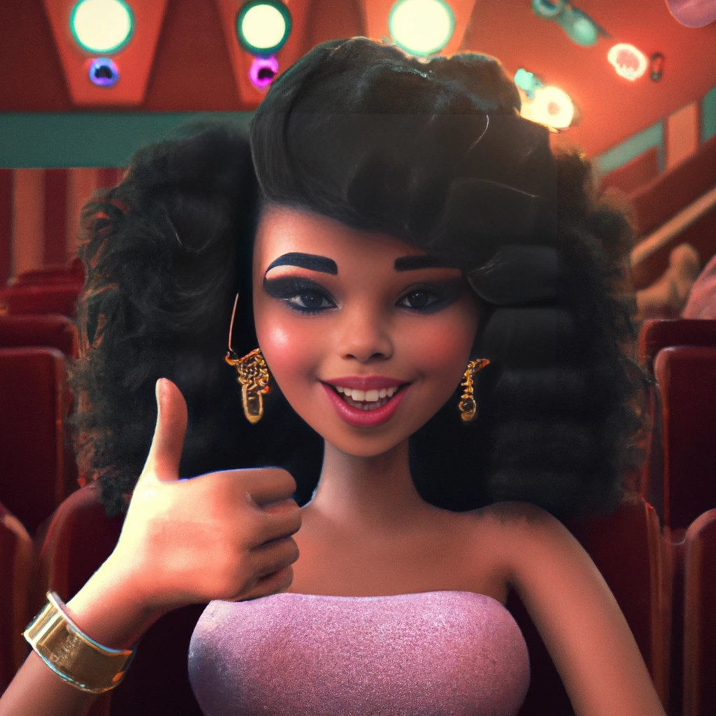 Illustration: at the theater