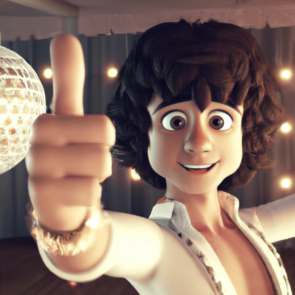 Illustration: in a nightclub