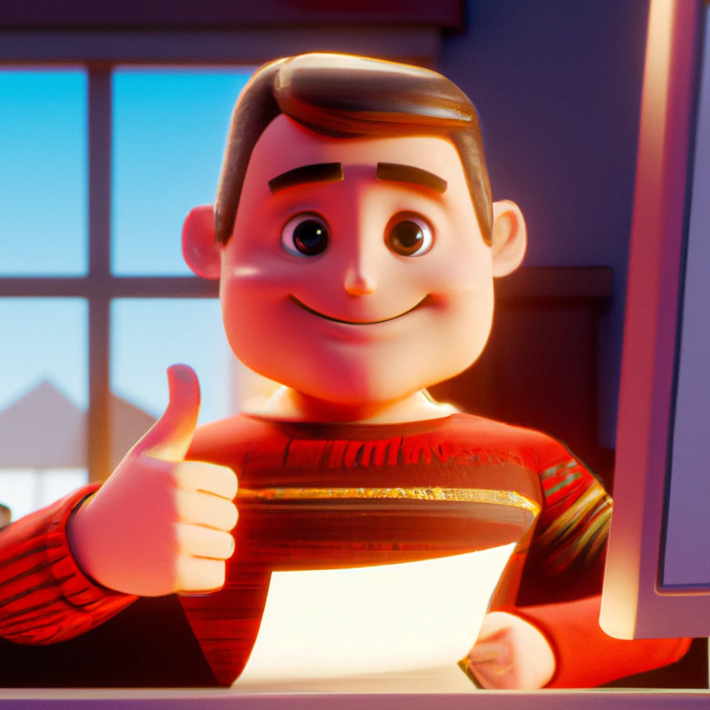 Illustration: in an email