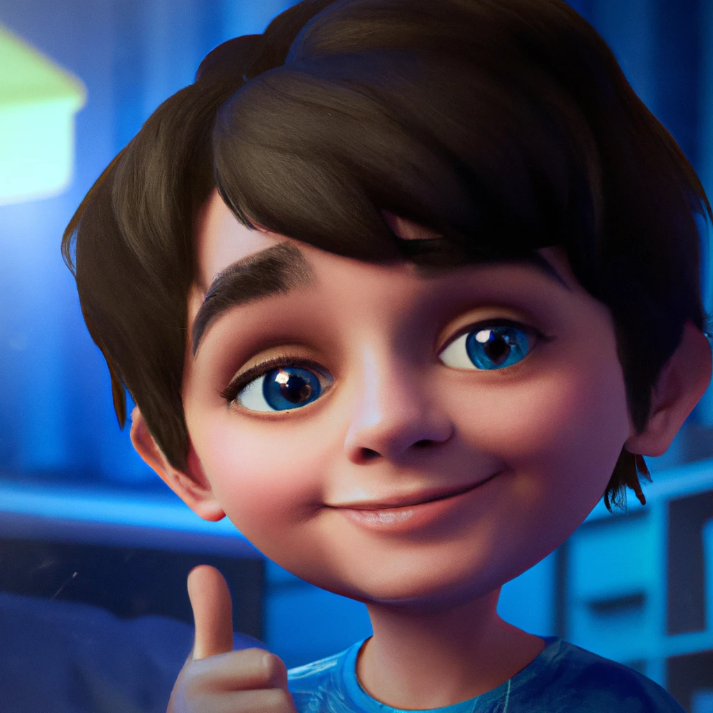 Illustration: in the kids' bedroom