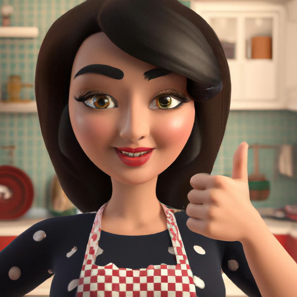 Illustration: in the kitchen