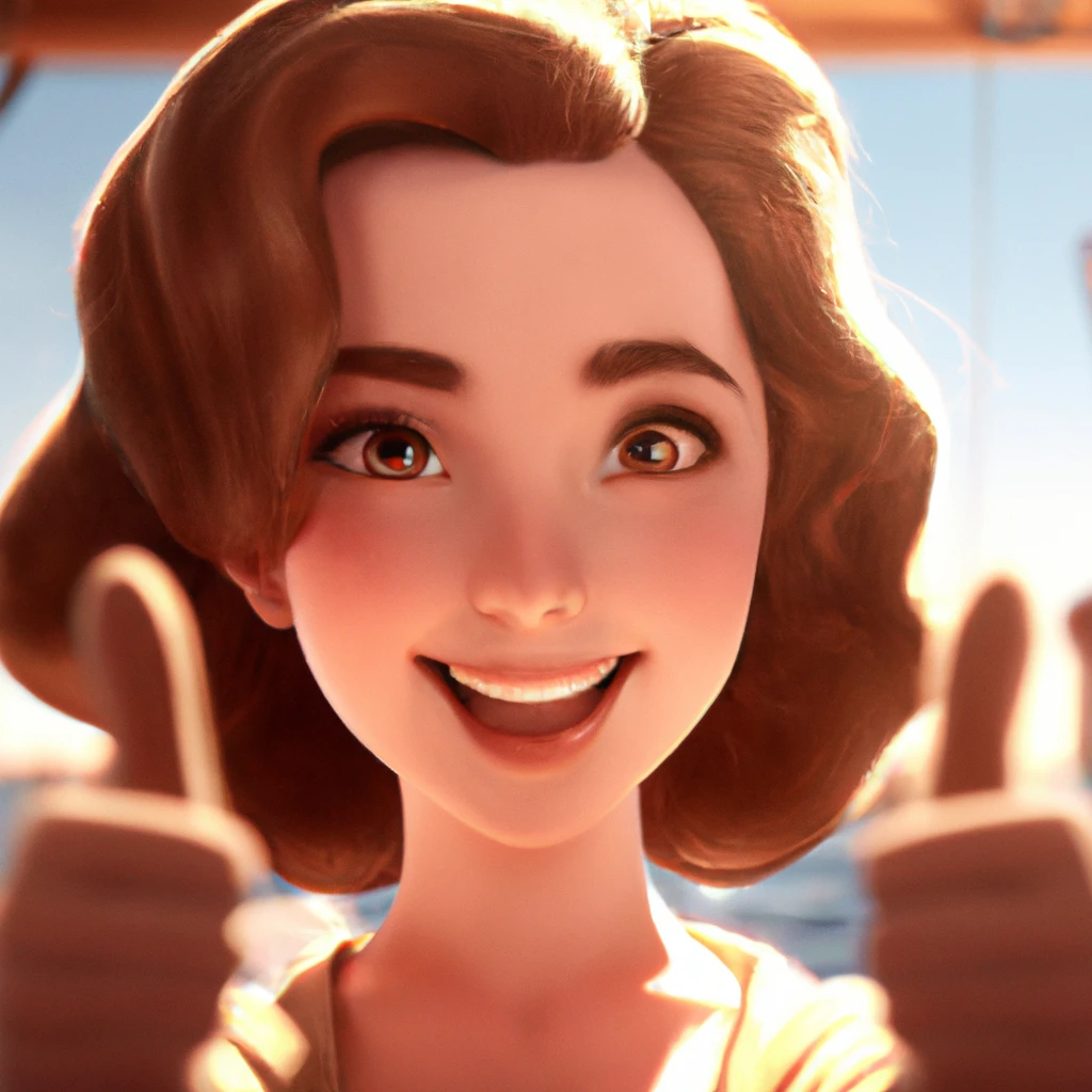 Illustration: on a boat