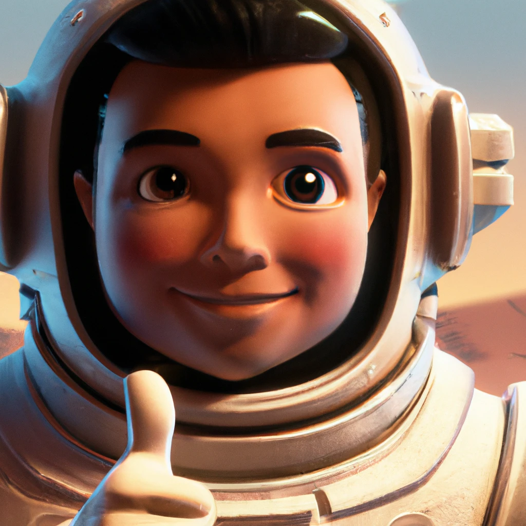 Illustration: on Mars