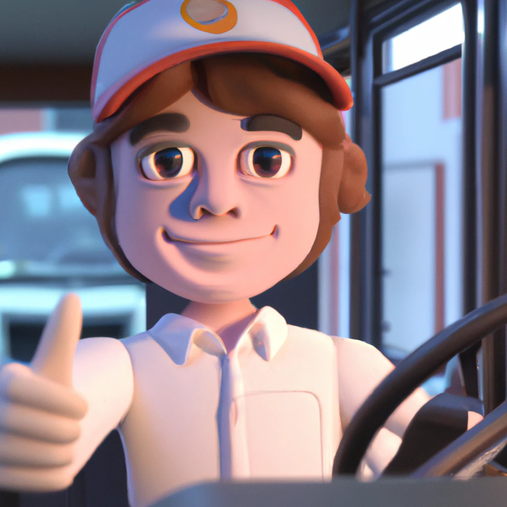 Illustration: on the bus