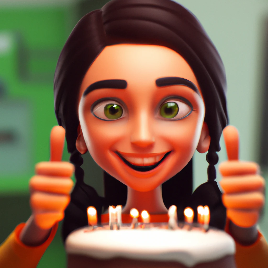 Illustration: on your birthday