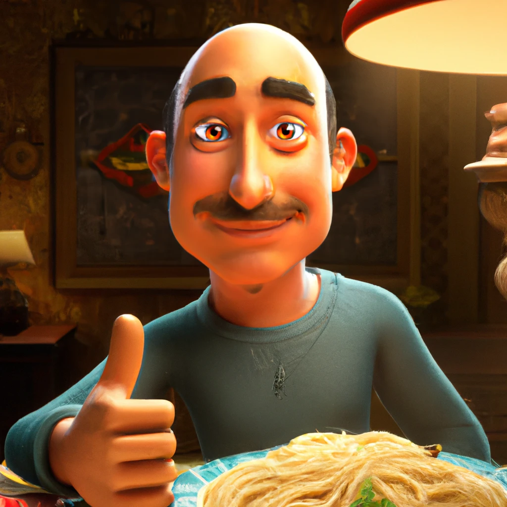 Illustration: over dinner