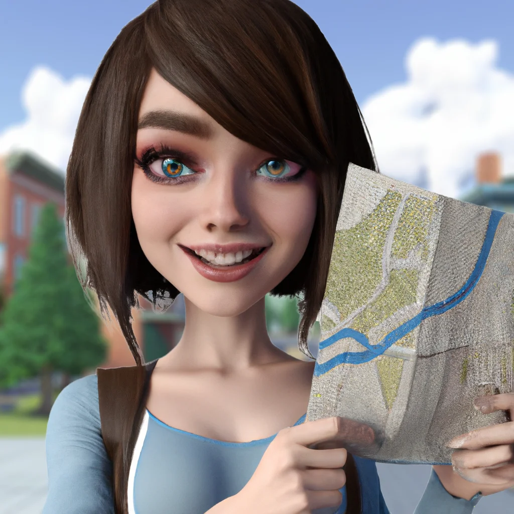 Illustration: when asking for directions