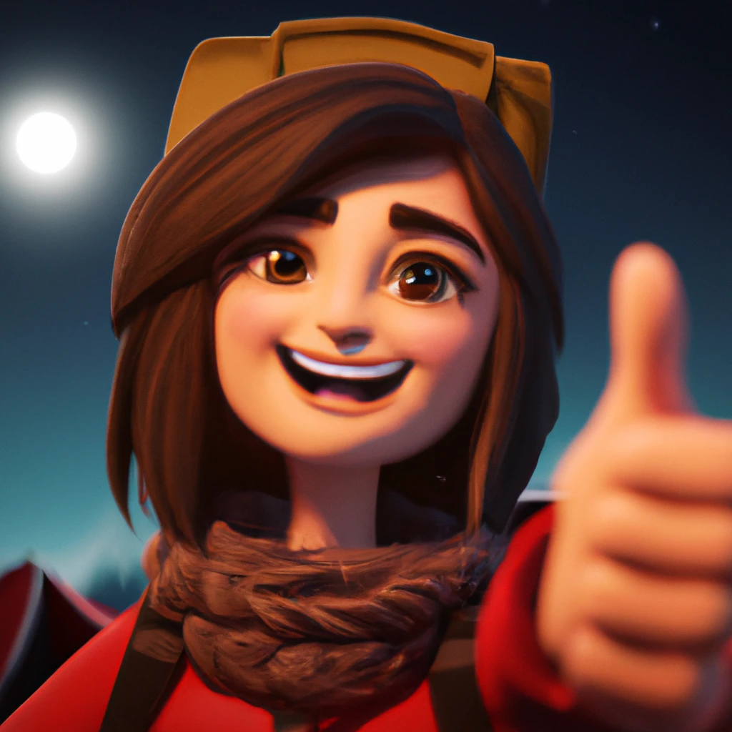 Illustration: when camping