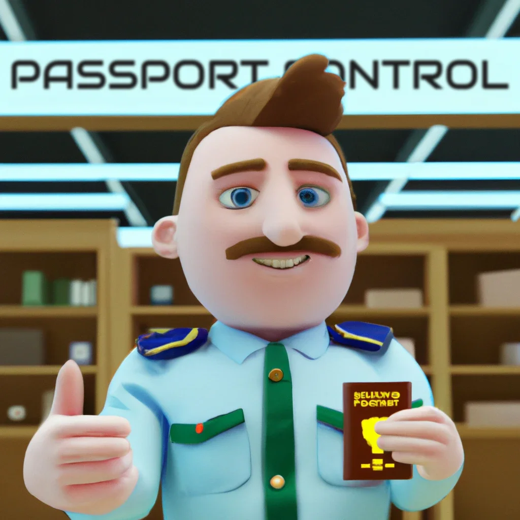 Illustration: when crossing the border