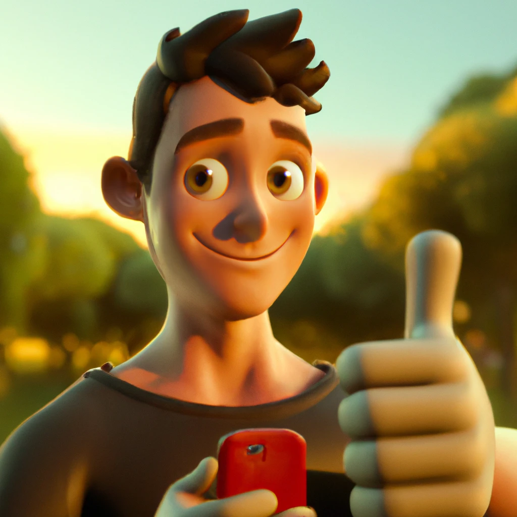 Illustration: when exchanging contact information