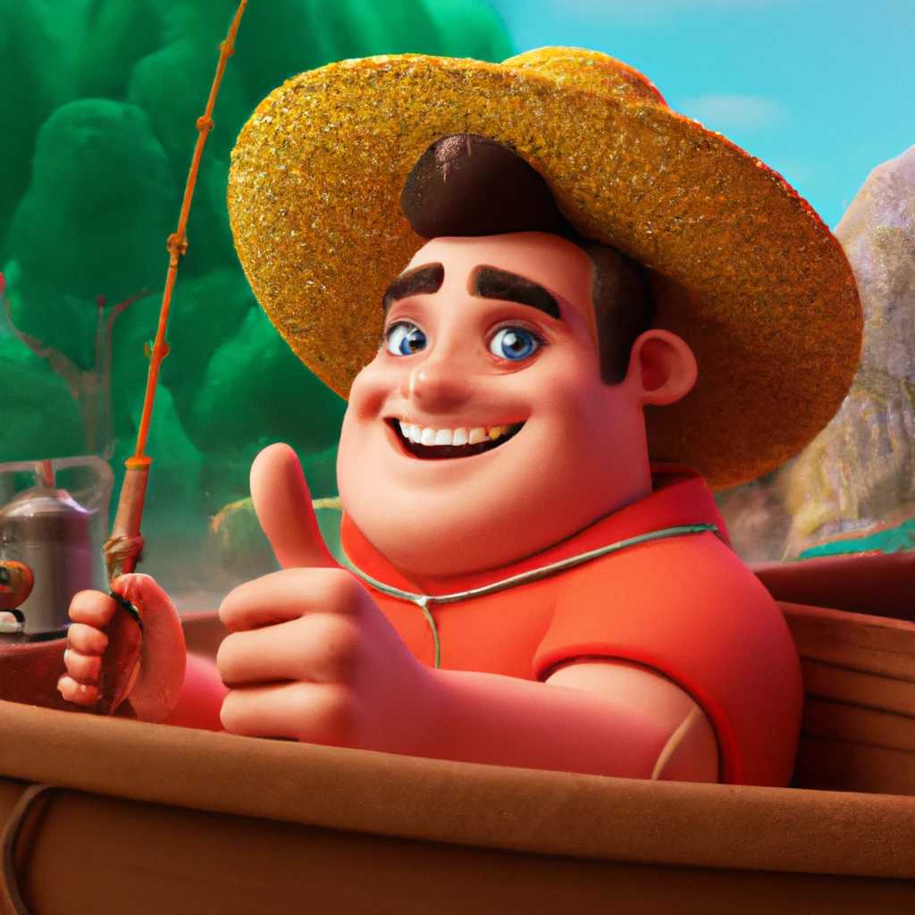 Illustration: when fishing