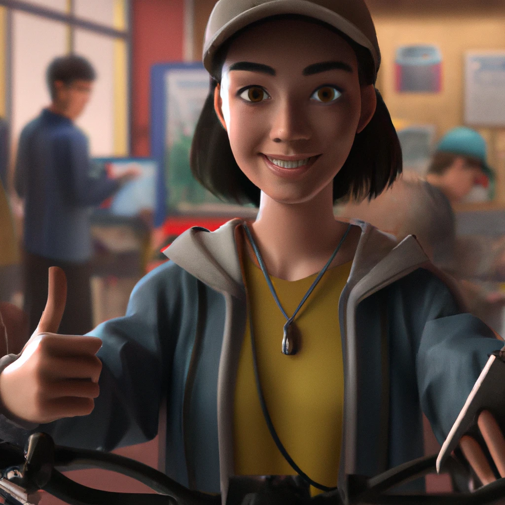 Illustration: when renting a bike