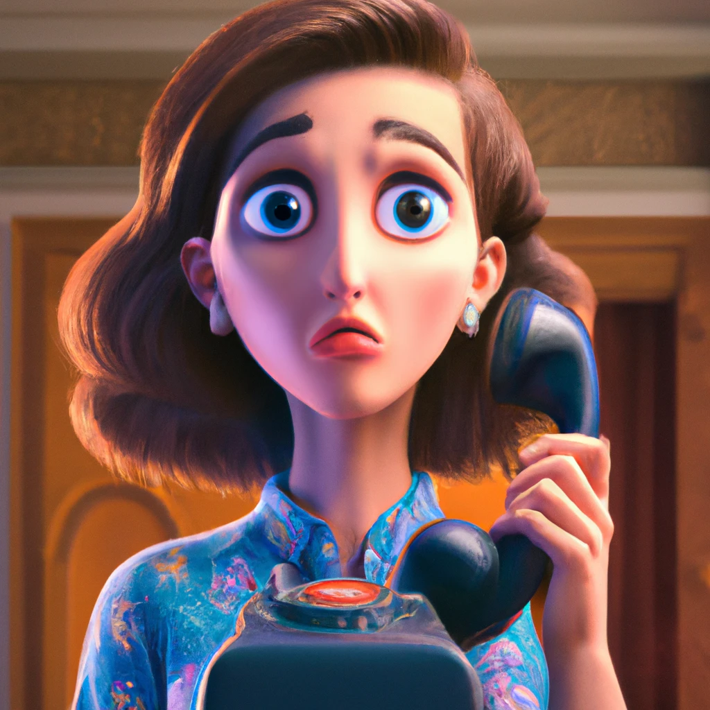 Illustration: when they can't find their phone