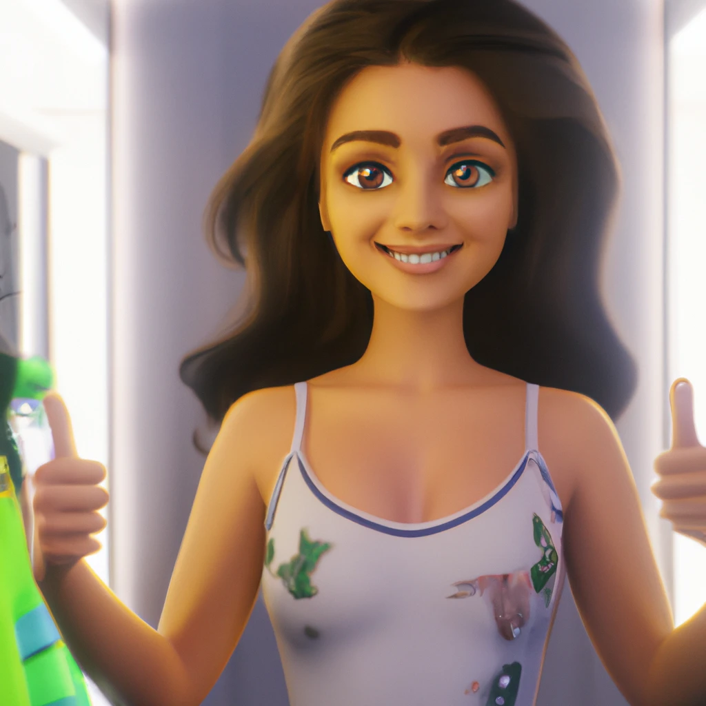 Illustration: when trying on clothes