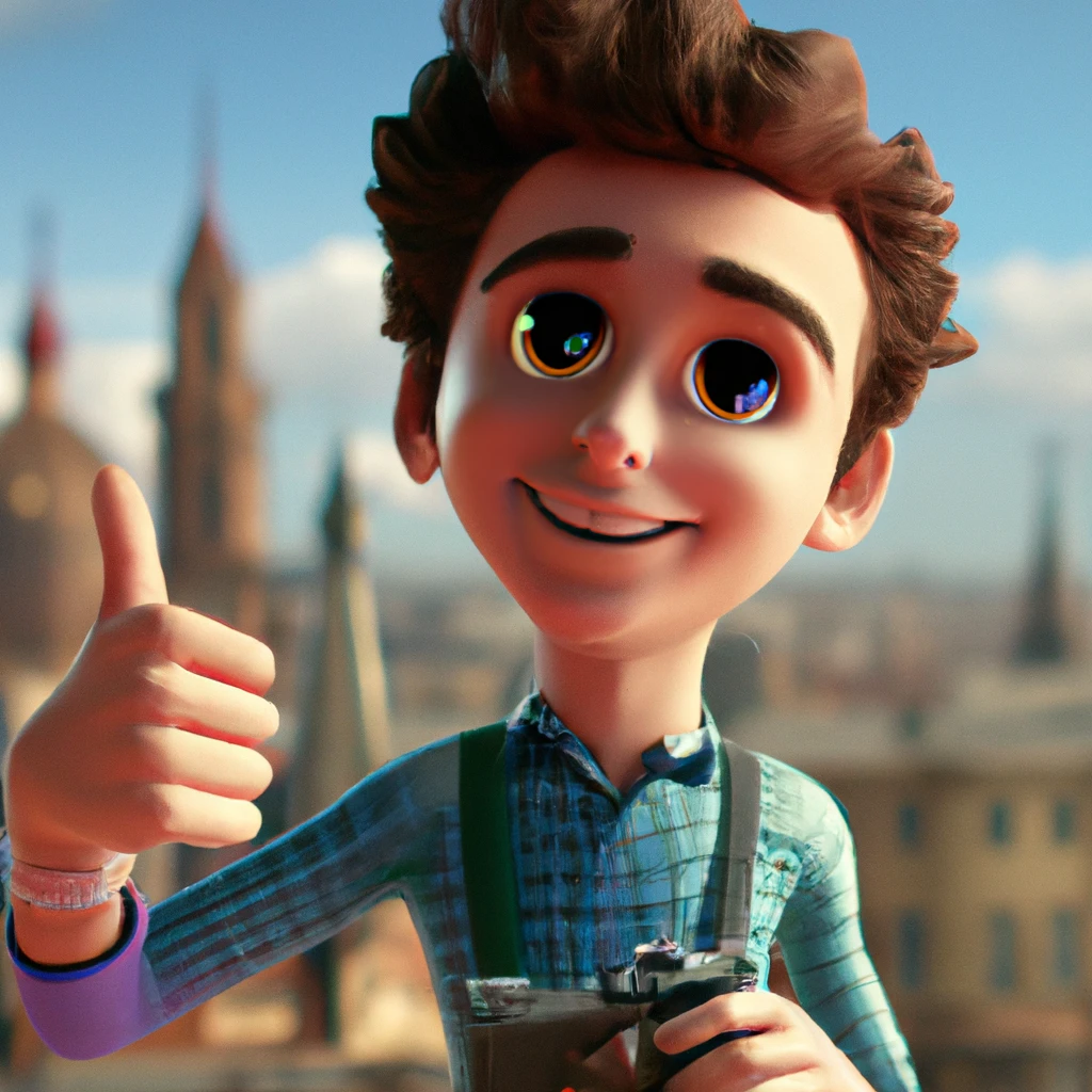 Illustration: when visiting a new city