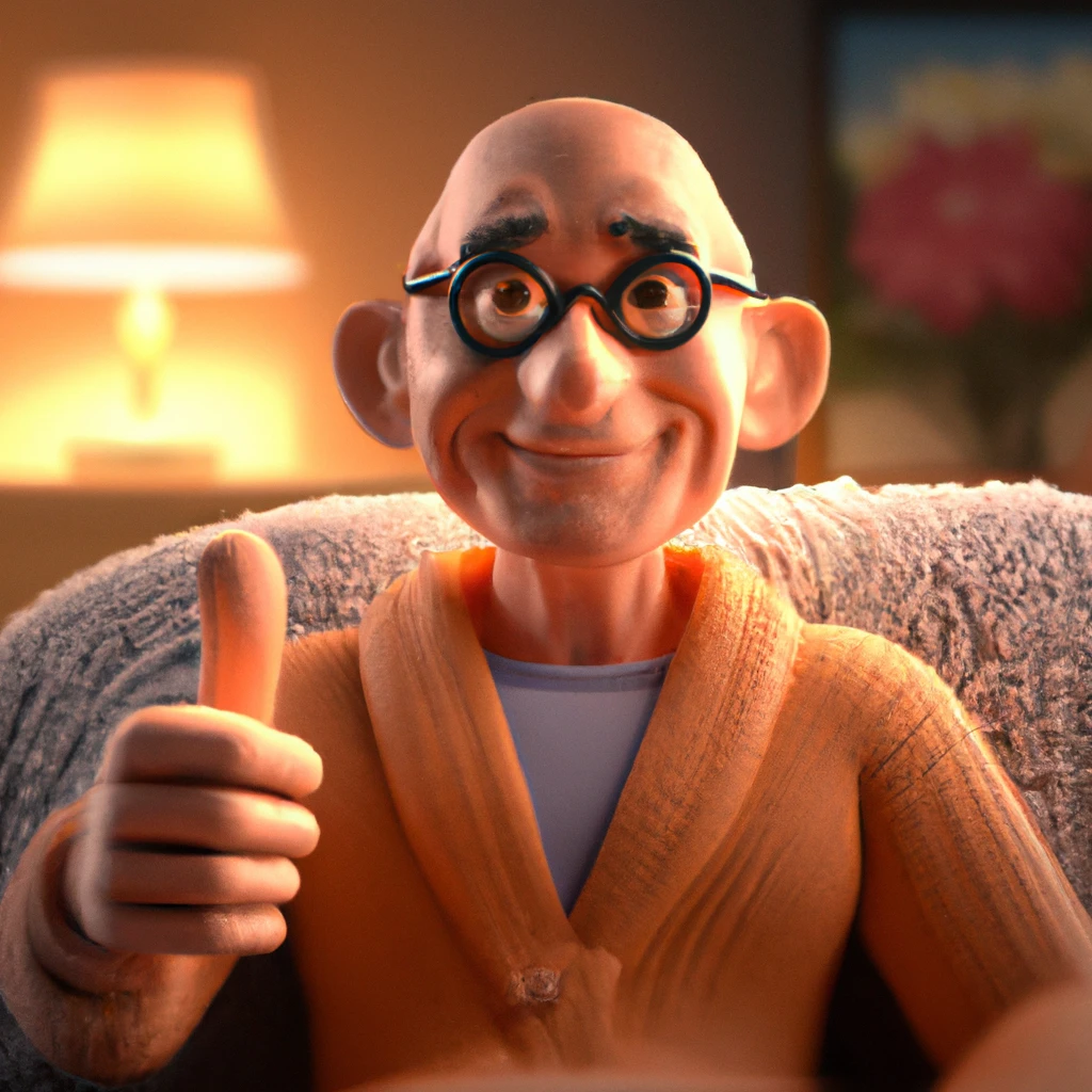 Illustration: when watching TV